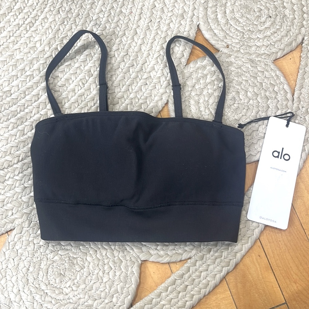 NWT Alo Seamless Open Air Bandeau Bra